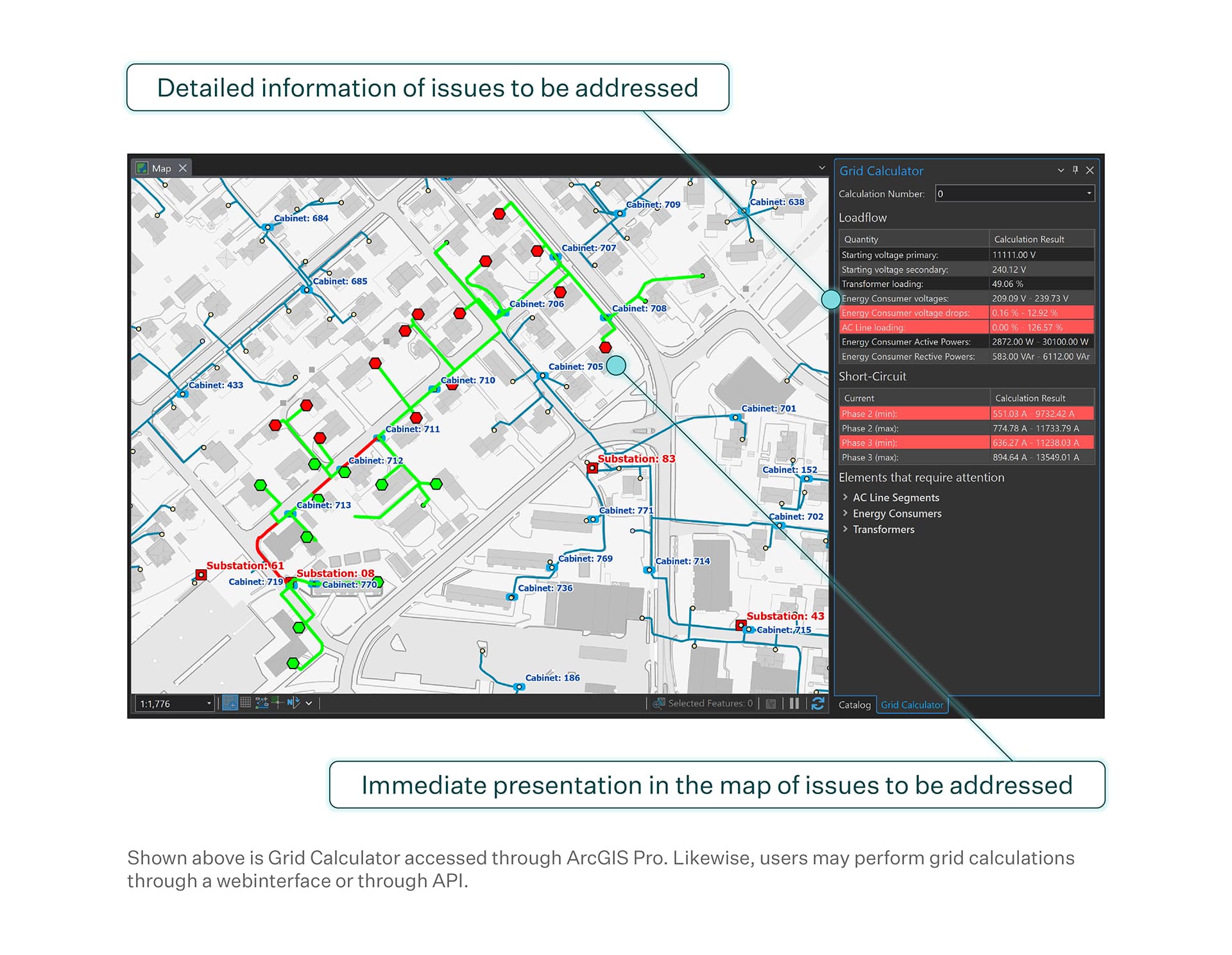 Grid Calculator image accessed through ArcGIS Pro